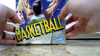 1989 Fleer Basketball Box Break  Vintage Michael Jordan [upl. by Ahtabbat]