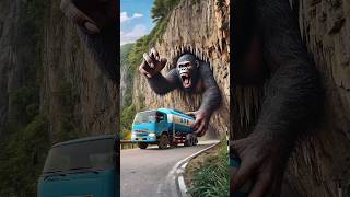 Evolution from Tanker Truck Almost Caught by Giant Ape to Giant Iron Man [upl. by Nylaroc]