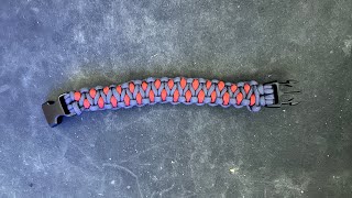 Solomans dragon paracord bracelet [upl. by Odraccir]