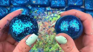 ୨୧ CRUNCHY ASMR ୨୧ COMPILATION SET ୨୧ ASMR SOAP ୨୧ GLITTER FOAM AND STARCH ୨୧ [upl. by Crooks611]