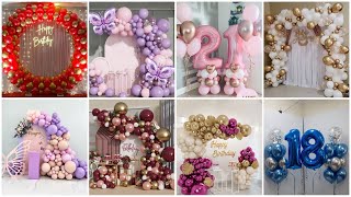 Balloon decoration ideas at home  Balloon decoration [upl. by Ronoc271]