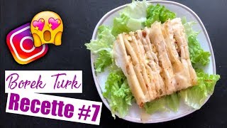 Recette de Borek Turc au fromage facile et rapideوصفة البراك التركي بالفرماج Bienvenue chez Nanou [upl. by Harlamert]