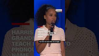 Harris’ grandnieces teach DNC how to pronounce her name [upl. by Ruscio]