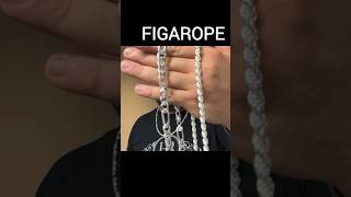 Combining a rope chain and a figaro chain FIGAROPE [upl. by Rem685]