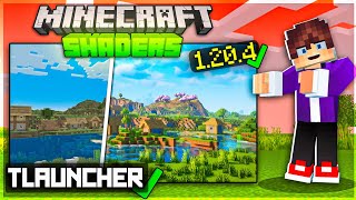 how to download amp install shaders in minecraft tlauncher 1204 [upl. by Hollenbeck963]