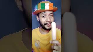 Makan bendera Irlandia emojieatingchallenge flag ireland mukbang foodchallenge asmr [upl. by Jaehne891]