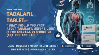 Tadalafil Tablet Uses Dosage Side Effects amp Safety Tips  ED BPH PAH Explained  MediInsights [upl. by Ruthie]