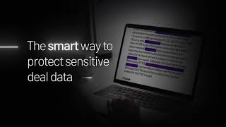 SSampC Intralinks AIredaction the smart way to protect sensitive deal data [upl. by Annhoj286]