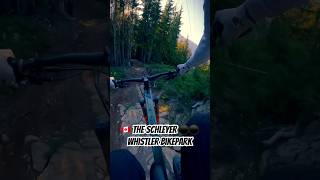 🇨🇦 The Schleyer double black trail at whistlerbikepark  mountainbiking mtb freeridemtb [upl. by Docila]