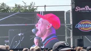 The Vandals Euro Barge Live Slam Dunk Festival Hatfield 04062022 [upl. by Nonah712]