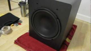 Velodyne VX11 Subwoofer Excursion Bass test VX11 VX 11 [upl. by Ataymik]