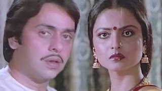 Vinod Mehra slaps Rekha Bindiya Chamkegi  Emotional Scene 710 [upl. by Notlit]