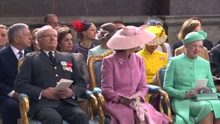 Kungen70  King Carl XVI Gustafs Birthday  Te Deum [upl. by Cheke]