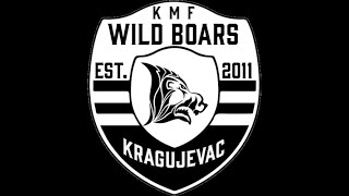 KMF WILD BOARS KRAGUJEVAC  KMF EKONOMIST 3  4 [upl. by Eki]