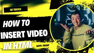 How to insert video in HTML coding with easy wayHTML coding me video kese lajie with 100 proof [upl. by Stacie597]