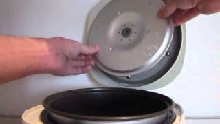 How to remove Cuckoo rice cooker inner cover plate from lid [upl. by Nicolle]