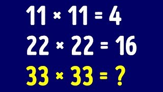 31 einfache Rätsel für diejenigen die kein Mathe mögen [upl. by Orms]