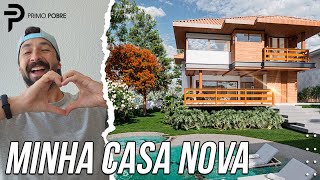 A CASA NOVA DO PRIMO POBRE  Obrigado [upl. by Retniw]