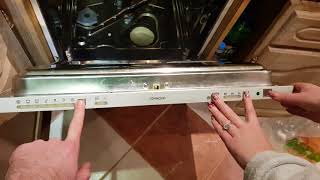 Kenwood integrated dishwasher rcd trip troubleshooting  flow through heater fault [upl. by Nerrej]