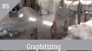 Graphitizing Graphite electrodes Graphitization Графитация графитированных электродов [upl. by Evad]