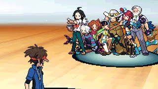 All Gym Battles in Unova Pokemon Black 2 [upl. by Nanah]