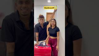 Finally we’re going to Maldives 🇲🇻 😍 ytshorts funny sonadey maldives [upl. by Beryl]