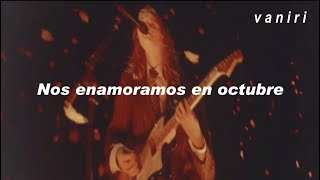 We Fell In Love In October  girl in red live  Español [upl. by Senga]