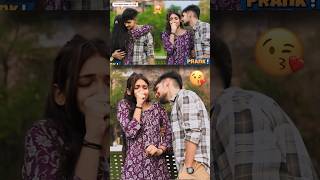 Kiss 💋😘💋😘prank ruhi and sarshti itsruhi2307 [upl. by Nodyroc]