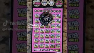 OMG WOW 🚀🚀HUGE CLAIMER🚀🚀🚀 SCRATCH OFF TICKET scratchoff foryou scratchoffclaimer lottery [upl. by Bank271]