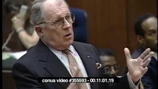 OJ Simpson Trial  March 13th 1995  Part 4 Last part [upl. by Nylime]