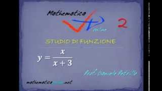 STUDIO DI FUNZIONE FRATTA  01  SEGNO [upl. by Omlesna]