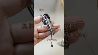 Whats THE BEST CORD For Making Macrame Jewelry 1️⃣🙂slow diyjewelry diycrafts macrame [upl. by Evelin]