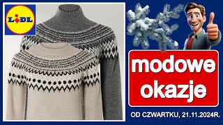 𝐋𝐈𝐃𝐋 🎄🎄 😃 Nowa Oferta od Czwartku 21112024  Modowe Okazje [upl. by Michelina293]