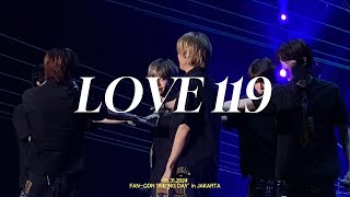 Fancam RIIZE  Love 119 Fancon RIIZING DAY in Jakarta [upl. by Sudnac214]