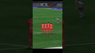 Scoring a free kick with KOEMAN 😮 eafcmobile fifamobile freekick [upl. by Yeltnerb]