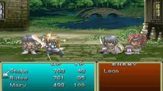 Lets Play Tales of Destiny 11 Leons Defeat [upl. by Alicsirp]