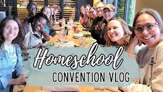 Come to Homeschool Convention with Me  Homeschool Mom Vlog  Teach Them Diligently 2023 [upl. by Eimar]