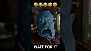 Rocket yondu funny scene 🤣 wait for end mcu mcushorts marvel marvelstudios [upl. by Aissac]