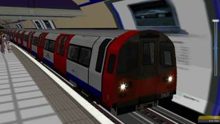 OpenBVE  Euston to Camden Town [upl. by Atinrehs705]