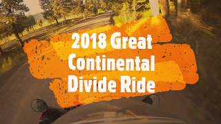 Great Continental Divide ADV Motorcycle ride Ride top half2018Honda XR650L [upl. by Hanser]