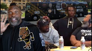 Travis Hunter amp Warren Sapp Make Appearance On DNVR Buffs Show  On The Road [upl. by Dunc]