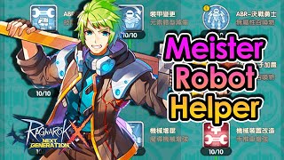 ROX New Robot Helper 4th Job Meister FULL Skill Review  King Spade [upl. by Hillman]