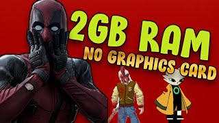 Best games for low end PC  2 GB RAM  Top 5 games for low end PC  Hindi [upl. by Airotciv867]