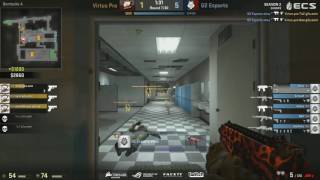 CSGO  Shox Sick AntiEco ACE vs Virtus Pro  ECS Season 2 [upl. by Ennaid]