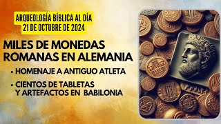 Cientos de artefactos en Babilonia lucha libre antigua y monedas romanas en Alemania [upl. by Eirahs]