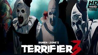 Terrifier 3 Full Movie 2024 Facts  David Howard Thornton Lauren LaVera Jenna Kanell  Review [upl. by Yerfdog]