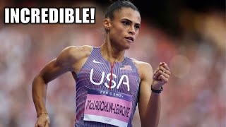 Sydney McLaughlin amp Femke Bol CRUSH 400 Meter Hurdles  2024 Paris Olympics [upl. by Eillam]