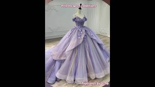 Top Princess gown collections 💕🪅🎊 music bollywood song newsong love [upl. by Ecneps]