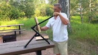 The Kindling Maker kindling splitter instructional video [upl. by Niraa]