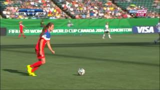 U20 Frauen WM 2014 Deutschland USA 2 Halbzeit [upl. by Cookie107]